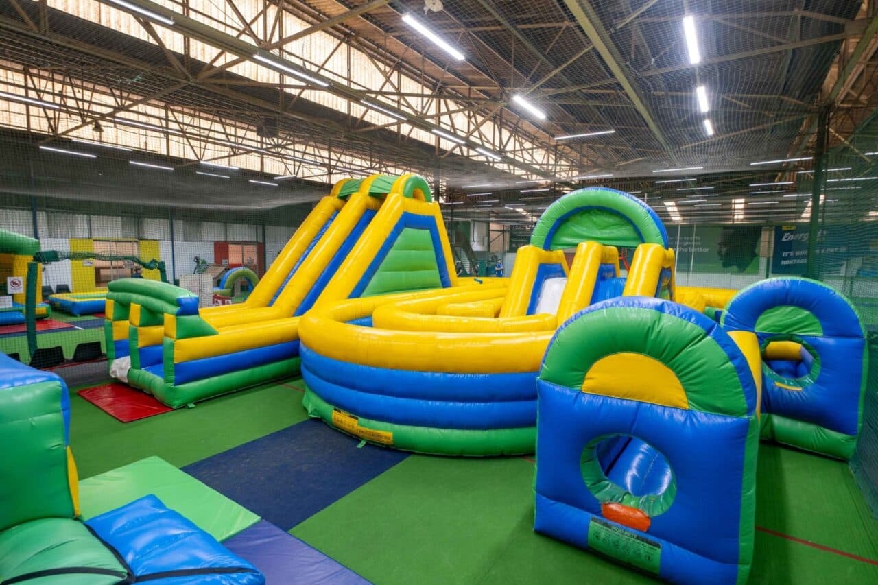 Bounce World indoor inflatable play area